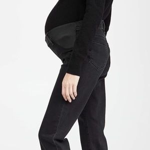 USED Paige Women's Maternity Noella Jean - Black